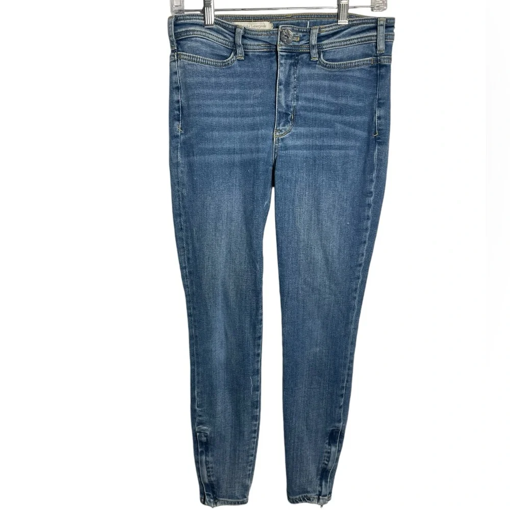 Anthropologie Pilcro and the Letterpress jeans size 27 High Rise Skinny Jeans 💙